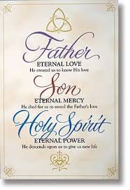 Holy Trinity Scripture Banner Living Grace Catalog Trinity Scriptures Holy Trinity Scripture