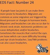 Eds Fact 24 Ehlers Danlos Syndrome Awareness Ehlers Danlos Syndrome Chronic Migraines