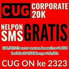 Tarif cug berlaku 24 jam gratis untuk nelpon & sms ke sesama cug dalam satu komunitas, selama berada di wilayah indonesia. Cara Daftar Komunitas Cug Sendiri