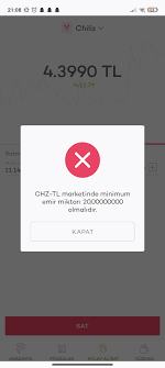 2017 yılında kullanıma sunulan, kripto para alıp satmak için kullanılan bir platformdur. Paribu Chz Satis Limit Nedir R10 Net