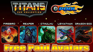 8 ball pool free coins rewards. Free Titans Avatars 8 Ball Pool Reward Link
