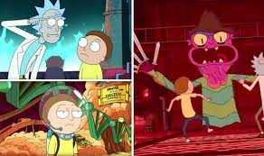 They should start to make those rick and morty trailers as if it was a interdimensional cable advertising. Rick And Morty Film And Tv References The Top 4 Easter Eggs In The Series Tv Radio Showbiz Tv Express Co Uk