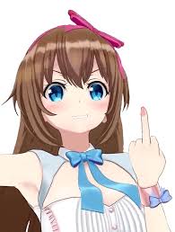Brown Hair Anime Girl Middle Finger Anime Wallpaper Hd Wir wünschen ihnen nun viel vergnügen mit. brown hair anime girl middle finger