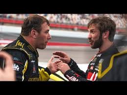 A fight broke out on pit road between nascar drivers daniel suarez and michael mcdowell during qualifying for the ticketguardian 500 cup race at ism raceway in avondale on friday. Ryan Newman Daniel Suarez Unhappy With Each Other After Roval Nascar At Charlotte Motor Speedway Youtube