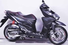Simpel tapi keren, honda vario 150 hitam decal stiker gigi via. 27 Terkini Modifikasi Vario 150 Hitam Simple