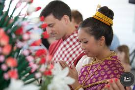 From the fashion to the symbolism of every flower, fruit, and gesture, they were beautifully wedded into one. Pon And Joe A Laotian Fusion Wedding Winsor Event Studio