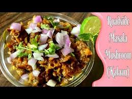 Roadside Kaalan In Tamil Indian Street Food Mushroom Masala Roadside Mushroom Masala Kalan Masal In 2020 Indian Food Recipes Vegetarian Indian Street Food Street Food