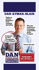 No learning curve. Just results., Early voting starts October 25 🇺🇸, #DutchessCounty #Comproller #CommunityStrong #LocalVoices #VoteBlue