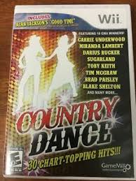 Details About Country Dance 30 Chart Topping Hits Nintendo Wii Complete Shelton Underwood