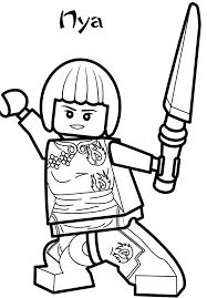 Check out amazing ninjago_nya artwork on deviantart. Ninjago Nya Coloring Page Coloring Home