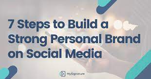 What is your ideal career, and are you hoping to move toward it? How To Build A Strong Personal Brand On Social Media In 7 Steps Mysignature