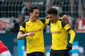 Delaney made his debut for the senior national team on 15 october 2013 in a 2014 fifa world cup qualification match against malta. Dortmund Germany April 13 Jadon Sancho Of Borussia Dortmund Celebrates After Scoring His Team S Second Goal With Thomas Delaney O Borussia Dortmund Dortmund