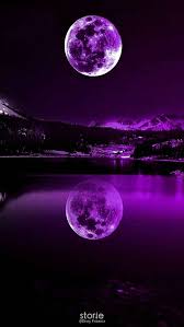 Background foto estetik warna ungu. Dream Moon For Your Handphone Wallpaper Storie