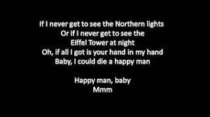 Maybe you would like to learn more about one of these? Thomas Rhett Die A Happy Man Lyrics Lyric Video Youtube