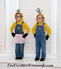 Shop with afterpay on eligible items. 25 Last Minute Diy Halloween Costume Ideas Upcycled Treasures Minion Halloween Costumes Minion Halloween Minion Costume Kids
