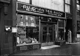 Russian Tea Room 150 West 57th Street Exterior Photo By Mcny Gottscho Schleisner Getty Images 1940s Tea Room Art Deco Architecture Russian Tea