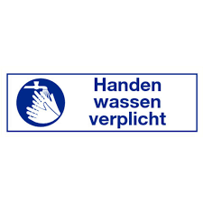 Aan bod komen onder meer de algemene maatregelen, de beperkingen per branche, en regels voor reizen. Pictogram Handen Wassen Verplicht Kopen Bestel Nu Online