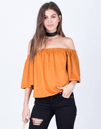 Poetsky women's off shoulder tops casual loose shirt batwing sleeve tunics blouse. Suede Off The Shoulder Top Camel Suede Top Rust Off The Shoulder Top 2020ave
