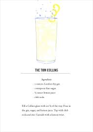 Pin By Julia Himmel On The Classic Cocktail Gin Recipe Card Recipe Cards Template Gin Recipes