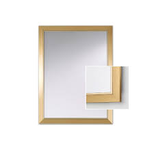 Explore the biggest selection of rectangle mirrors at the best prices from at home. Bremen Gold Rectangle Deknudt Mirrors Contemporary Framed Mirror 95 00 Mirror Shop Uk
