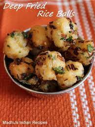 Deep Fried Rice Balls Rice Bonda Recipe Indian Snack Recipe Indian Snack Recipes Indian Food Recipes Indian Snacks