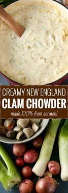 Creamy New England Clam Chowder Recipe Chowder Soup Soup Recipes Clam Chowder Soup