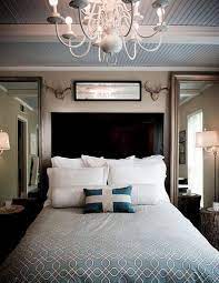 I Like The Full Length Mirrors On Each Side Of The Bed Makes The Room Look Bigger I Also Like The Tall Bedroom Design Masculine Bedroom Design Bedroom Decor