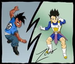 The game contains many elements from dragon ball onlineand dragon ball heroes. Uub Vs Cabba Dragon Ball Know Your Meme