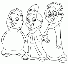 Also look at our large collection of cartoon coloring pages for preschool, kindergarten and grade school children. Alvin And The Chipmunks Coloring Pages