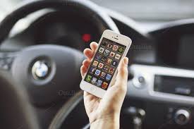 Iphone 5 In A Car Photo Iphone Mockup Psd Bike Photo Iphone Mockup