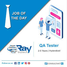 Raybiztech Is Hiring Qatester Itconsultant4u In 2020 Technology Job Help Finding A Job Amazon Jobs