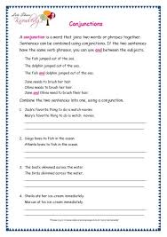 Page 4 Conjunctions Worksheet Conjunctions Worksheet Conjunctions 1st Grade Math Worksheets