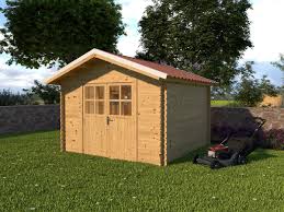 Durch unsere umfangreiche bildergalerie und unser gartenmagazin. Gartenhaus 28mm 300x300 Cm 3x3 M Geratehaus Schuppen Blockhaus Inkl Fussboden Ebay