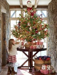 Tiny Christmas Tree On A Table W Burlap Base This Could Work Just For This Year Right Eme Tabletop Christmas Tree Small Christmas Trees Tiny Christmas Trees