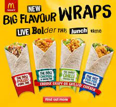 توییتر Burgerbusiness در توییتر Mcdonald S Adds Pulled Pork And Chicken Big Flavour Wraps In Uk One Of 4 Varieties Offered Each Day Http T Co Vnqoh4ispe