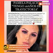 Pamela Palacios's Instagram, Twitter & Facebook