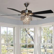 52 Nowthen Beaded Braid 5 Blade Ceiling Fan Light Kit Included