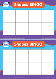 You can create these worksheets and puzzles start now, and, in five minutes, you'll have your printed cards in your hands. Make Your Own Shapes Bingo Super Simple