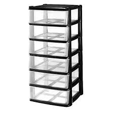 Pieghevoli impilabili con sponde ribaltabili. Great Plastic Nova 6 Cassetti Impilabili Set 6 Modulare Nero Set Di 6