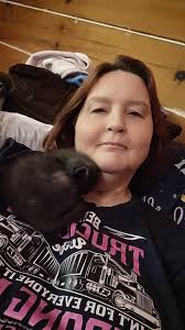 Chilli's name carved into a tree at her dad's home