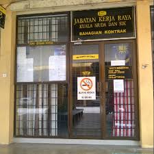 4.7 juta ringgit tender ditawarkan jabatan kerjaraya jkr kedah kepada kontraktor 02 april 2018. Jabatan Kerja Raya Jkr Daerah Kuala Muda Sik Government Building