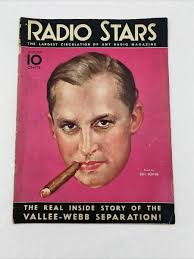 Vintage 1934 Radio Stars Magazine Ben Bernie Cover See Photos!
