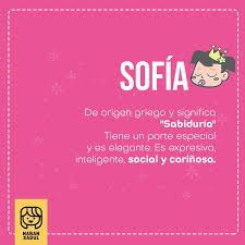 Significado De Sofia Nombres De Nina Nombres De Nina 2018 Sofia Significado Nombres De Ninas Significados De Los Nombres Nombres De Bebes