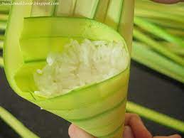 Nasi Lemak Lover Homemade Ketupat Daun Palas Rice Cake Recipes Nasi Lemak Singapore Food
