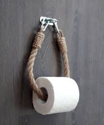 Porte Papier De Toilette Industriel Decor De Corde De Jute Pour La Salle De Bains Porte Serviette Porte Rouleau De Toilette En 2020 Porte Papier Toilette Deco Toilettes Et Porte Serviette Pour Salle De
