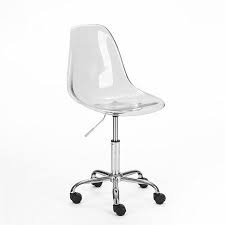 Mainstays Acrylic Rolling Office Chair Yucca Walmart Com Rolling Office Chair Office Chair Rolling Chair