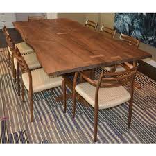 El dorado live edge table. Rustic Walnut Slab Live Edge Dining Table Chairish
