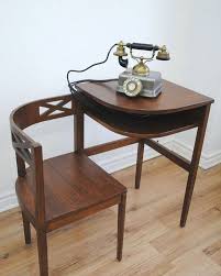 1930s Vintage Phone Table Chair Fabfind Vintage Furniture Antique 1930 Telephone Tablechair Combo Telephone Table Vintage Telephone Table Furniture
