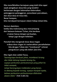 Kenang nora kristus tuhan 'aming. Pandemi Coronavirus Doa Tobat Pribadi Sesawi Net