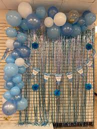 Baby Shower Balloons Garland Kit Baby Shower Balloon Backdrop Baby Shower Decoration Pack Baby Shower Photo Backdrop Baby Boy Backdrop In 2020 Balloon Garland Diy Baby Shower Decorations Boy Budget Baby Shower